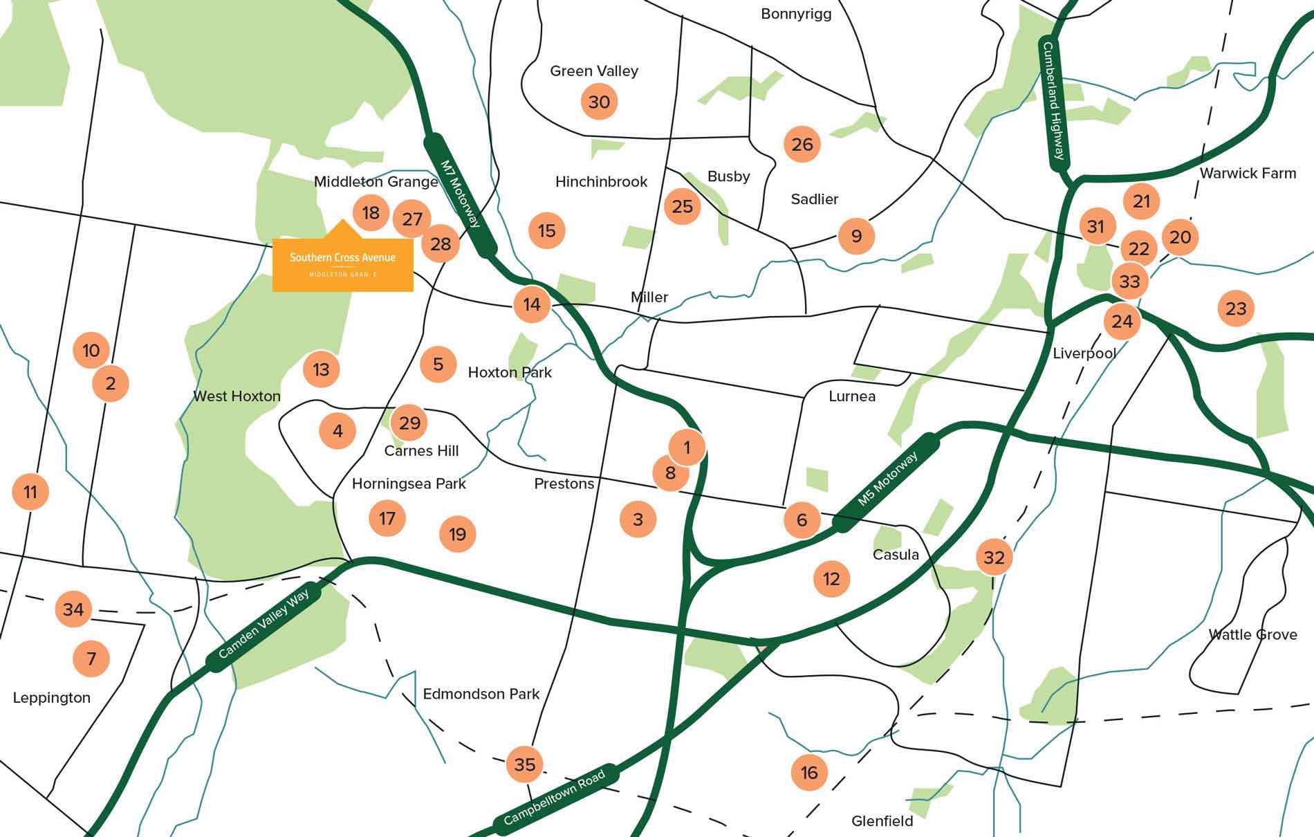 [Land for Sale] Southern Cross Avenue Estate, Middleton Grange OpenLot